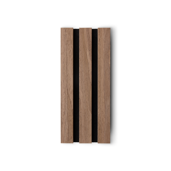 Leather Oak Acoustic Slat Panel 120" Sample