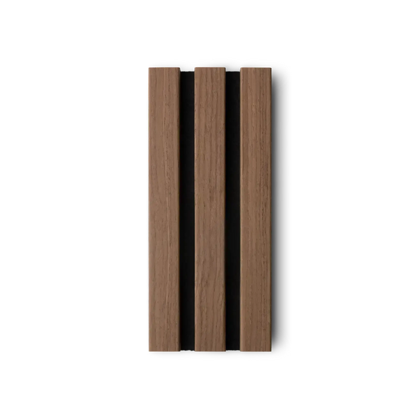 AFD Dark Walnut Acoustic Slat Panel 108.2" Sample