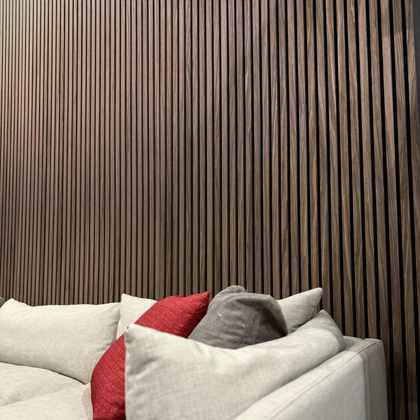 Sandal Walnut Acoustic Slat Panels 94.5"