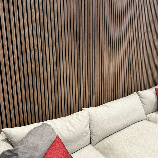 Sandal Walnut Acoustic Slat Panels 94.5"