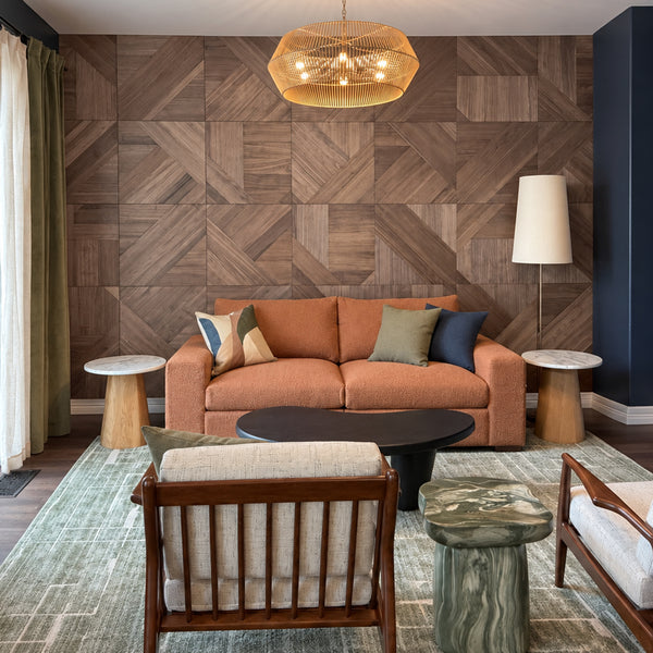 Natural Walnut Forma Wood Tiles