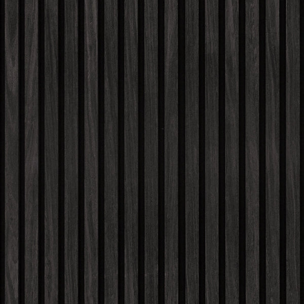 AFD Luxury Black Oak Acoustic Slat Panels 108.2"