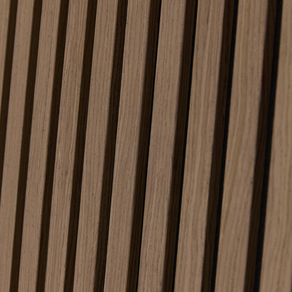 AFD Dark Walnut Acoustic Slat Panels 108.2"