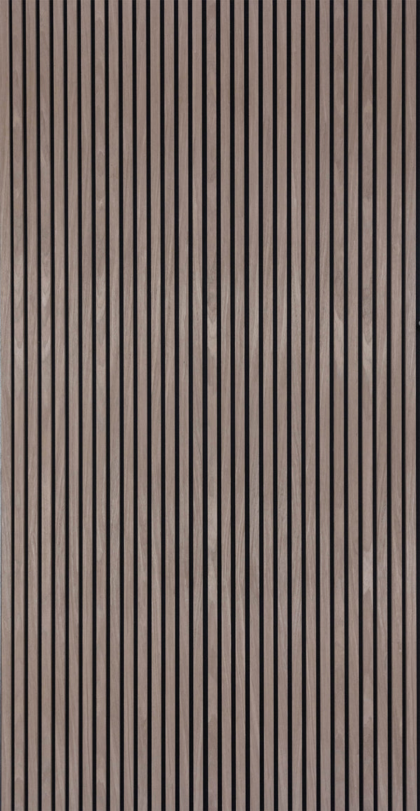 Leather Oak Acoustic Slat Panels 118"