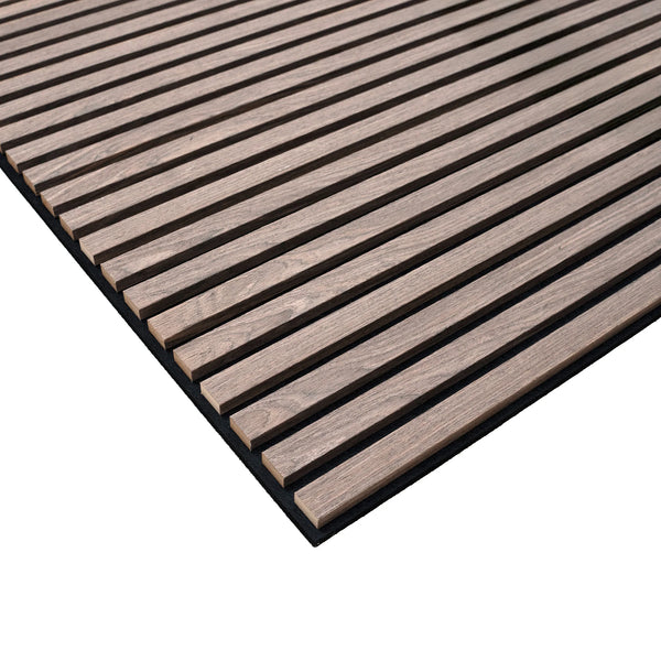 Wooden slat mat on a white background