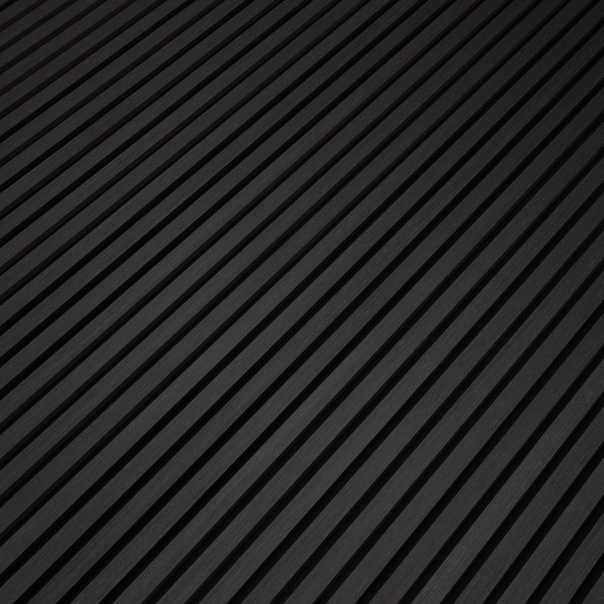 Luxury Black Oak Acoustic Slat Panel 108.25