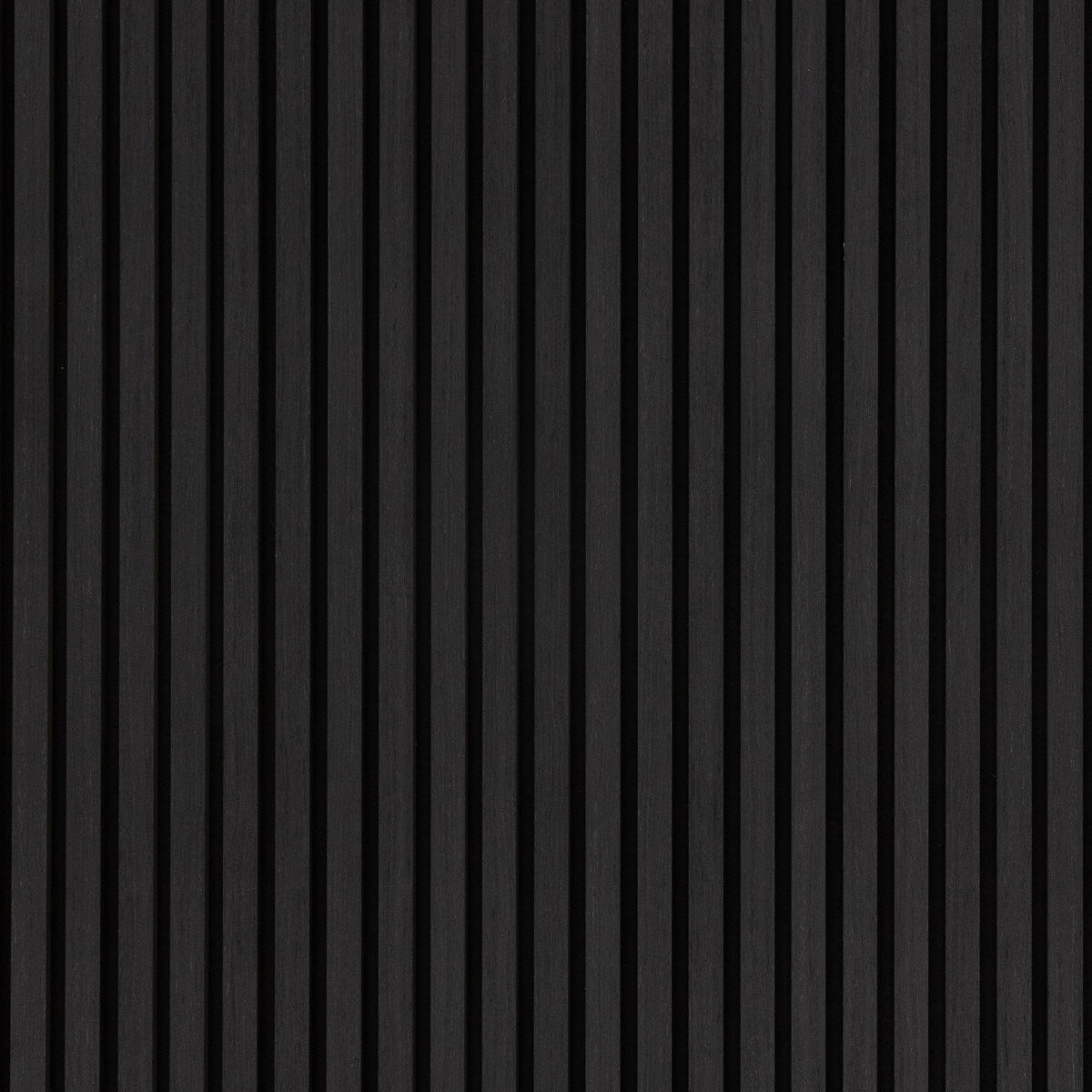Luxury Black Oak Acoustic Slat Panels