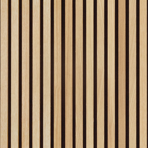 Natural Oak Acoustic Slat Panels 94.5" or 120"