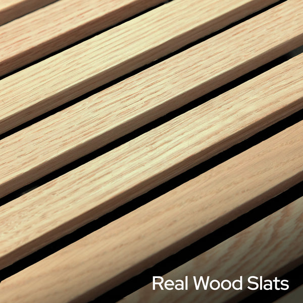 Natural Oak Acoustic Slat Panels 94.5" or 120"