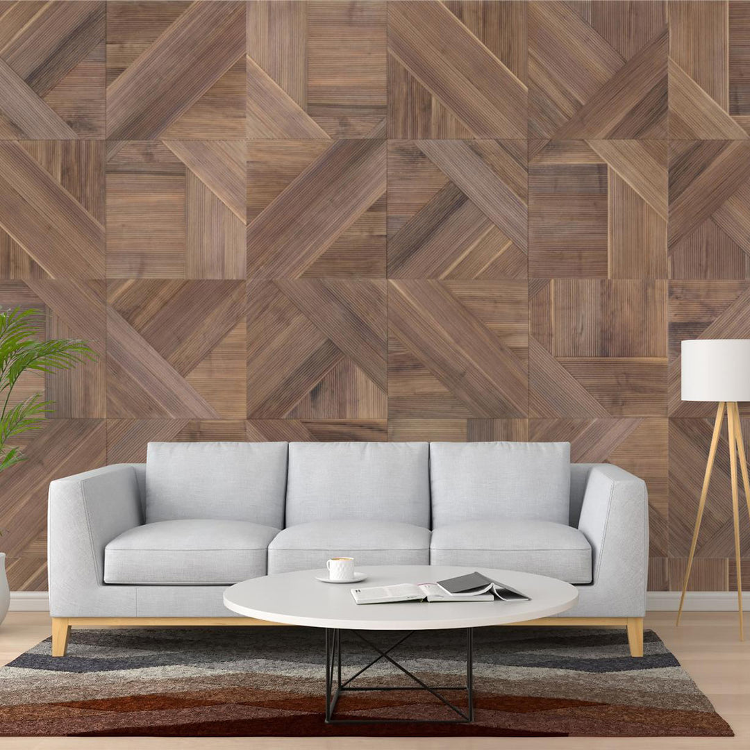 Walnut Shell Wall Natural Walnut Wood Wall Panel – LuxeWall