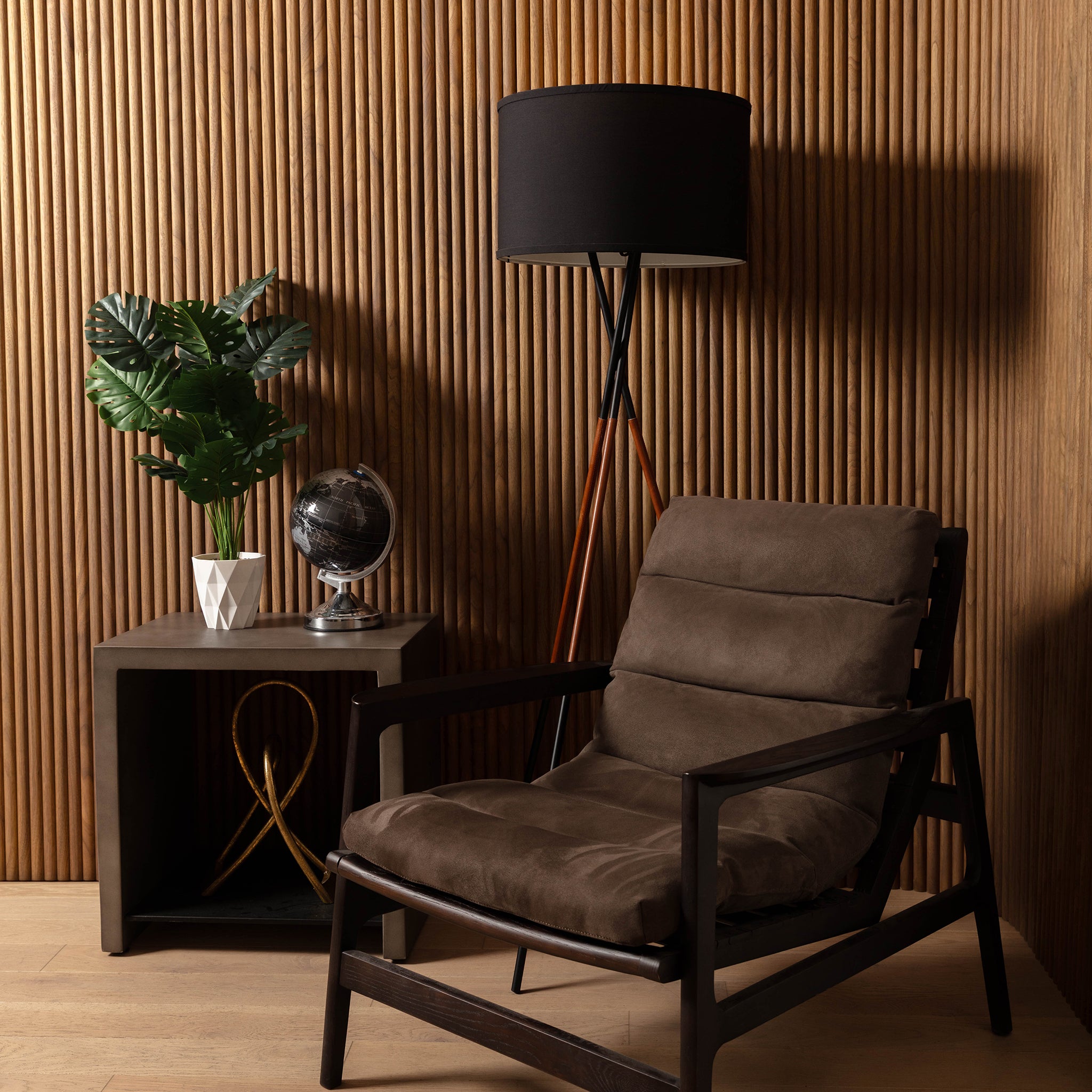 Natural Walnut Flexible Tambour Panels