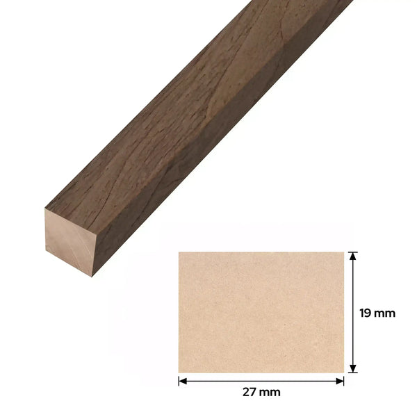Natural Walnut Trim Piece