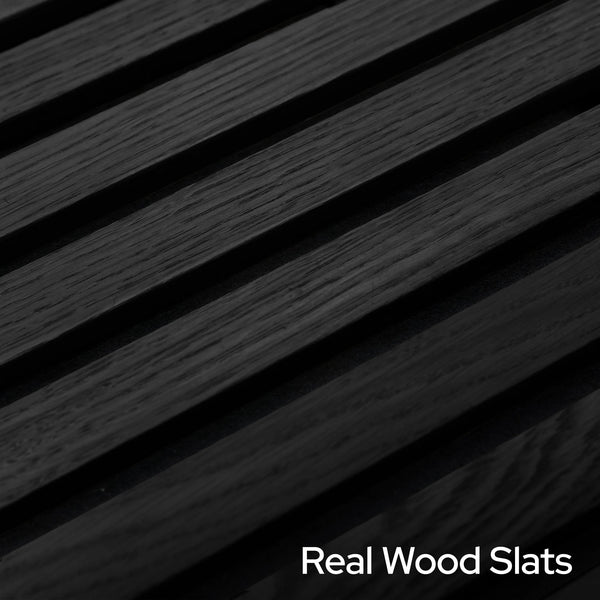 Noir Oak Acoustic Slat Panels 94.5" or 120"