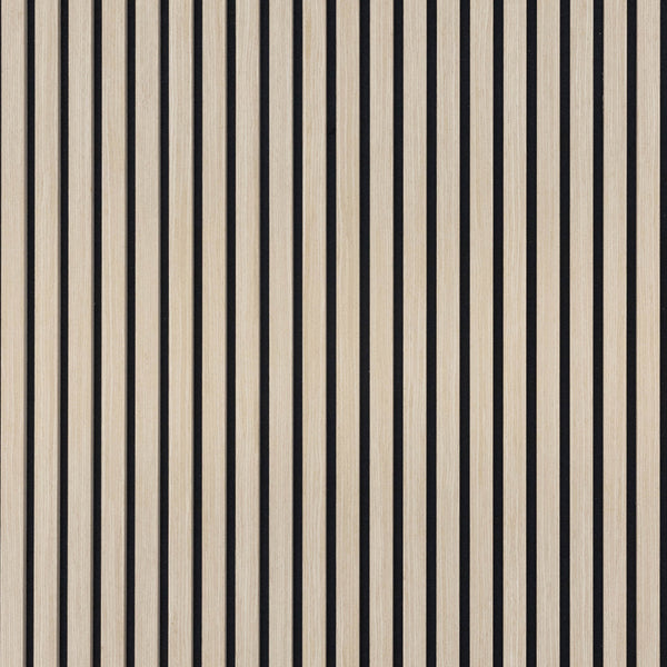 Parchment Oak Acoustic Slat Panel 94.5" Sample