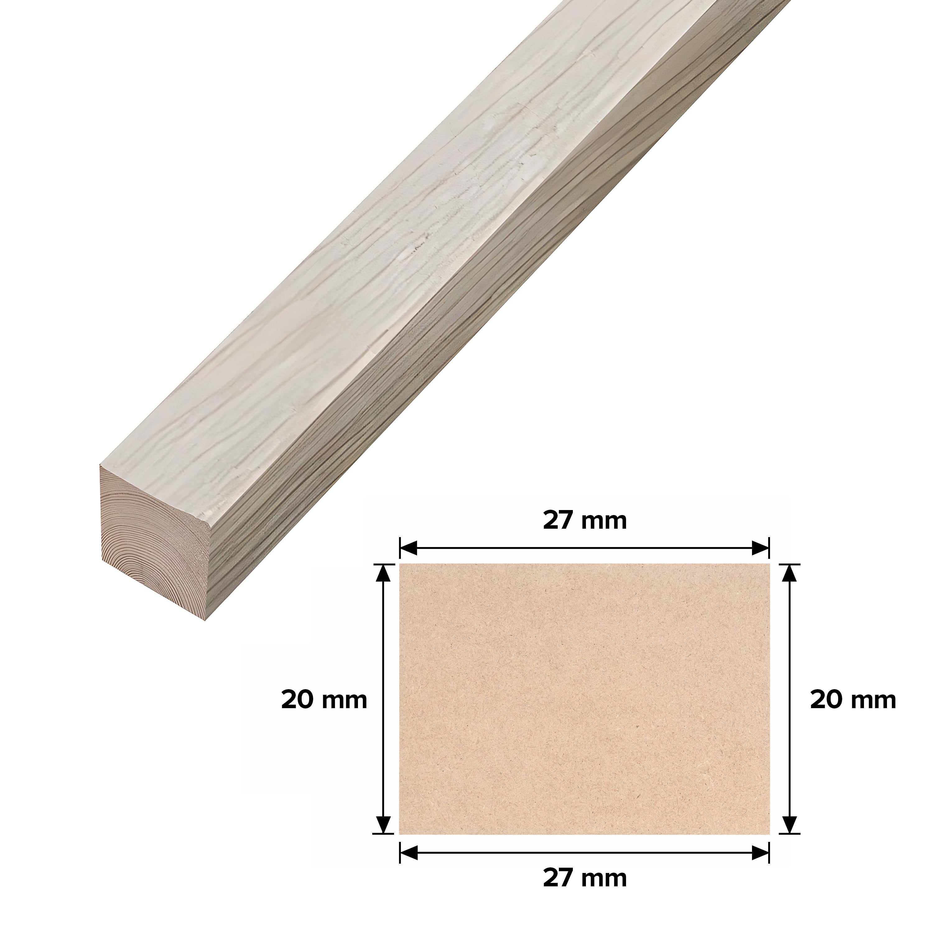 Parchment Oak Trim