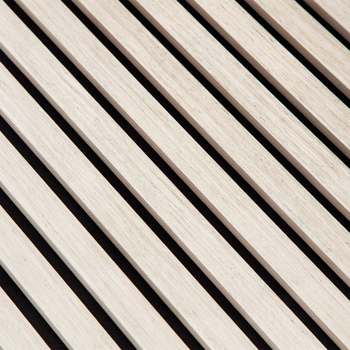 Ivory Oak Acoustic Slat Panel 120