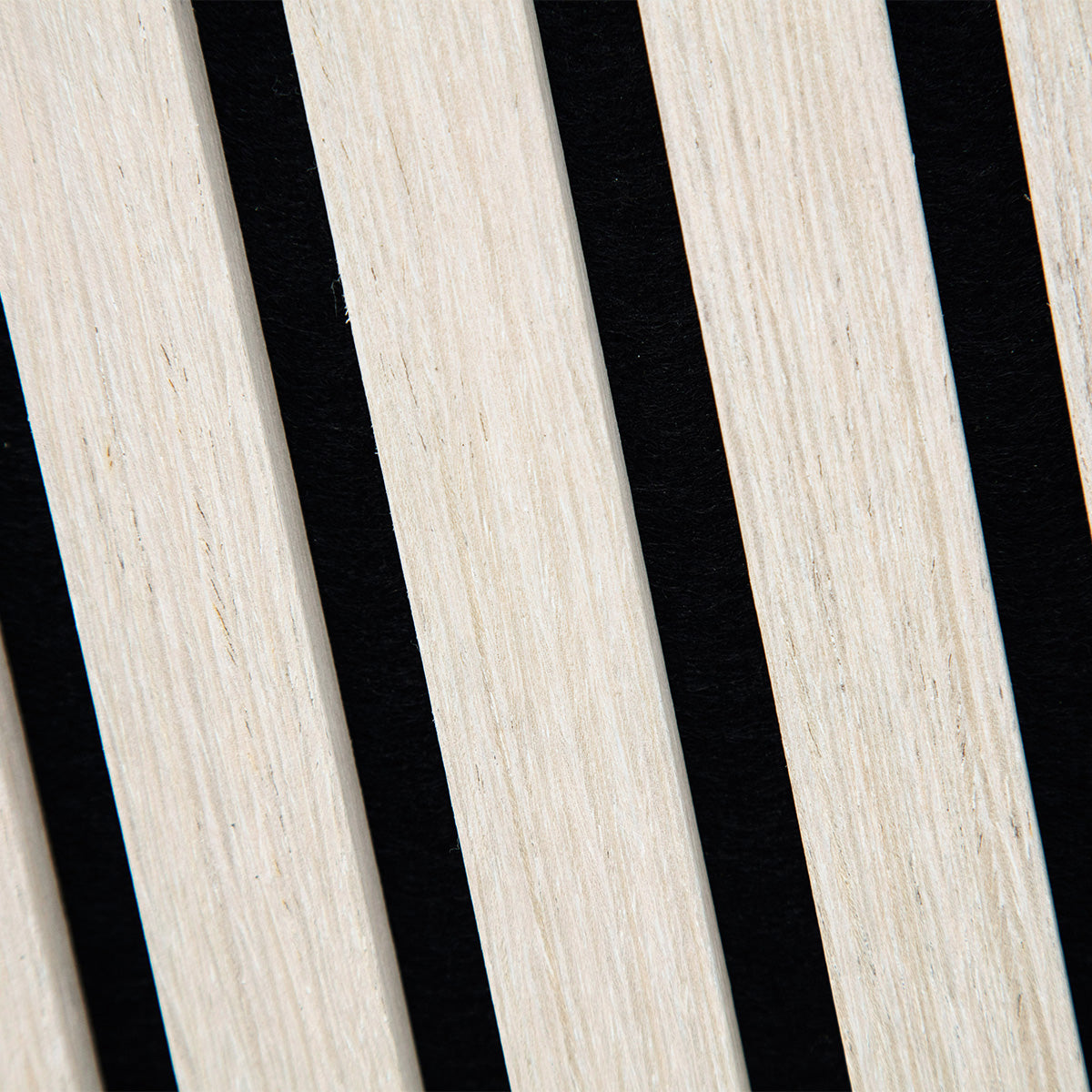 Ivory Oak Acoustic Slat Panels