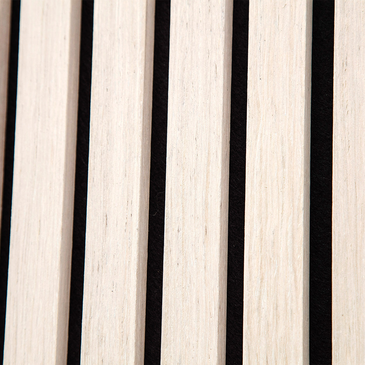 Ivory Oak Acoustic Slat Panel 120