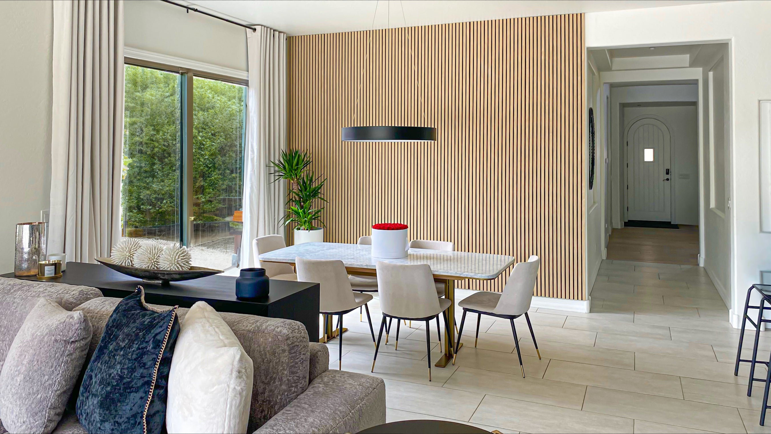 Wooden slat wall, Wall Panels, Acoustic Panels, DIY » LuxeWall