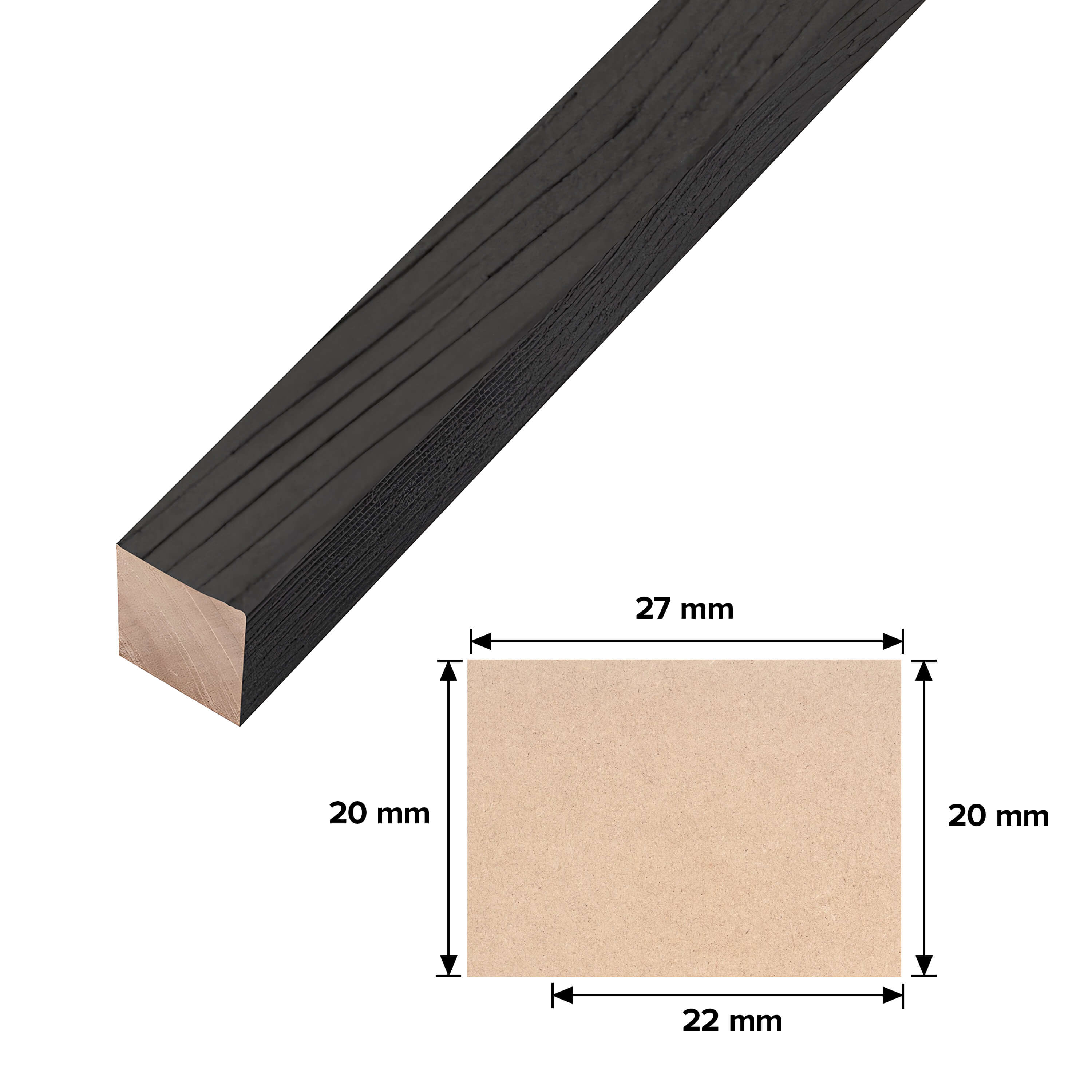 Pebble Oak Trim
