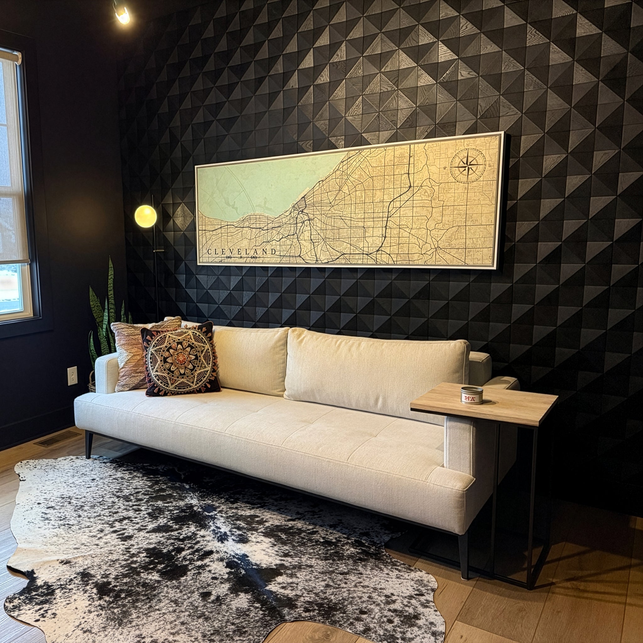 Onyx Oak 3D Diamond Panels