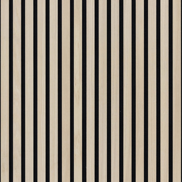 Raw Natural Oak Acoustic Slat Panels 94.5" or 120"