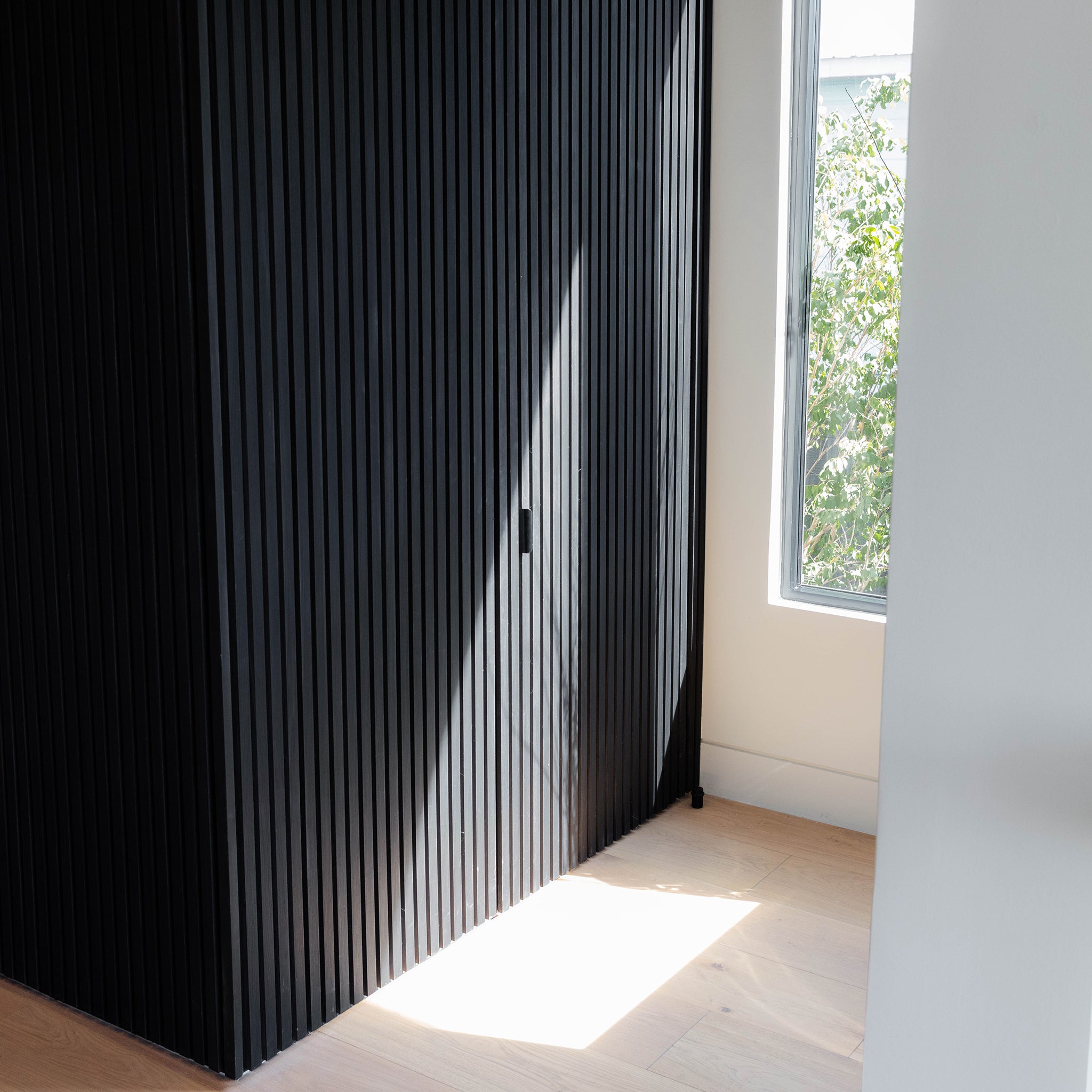 Noir White Oak Acoustic Slat Panels 94.5" or 120" Length