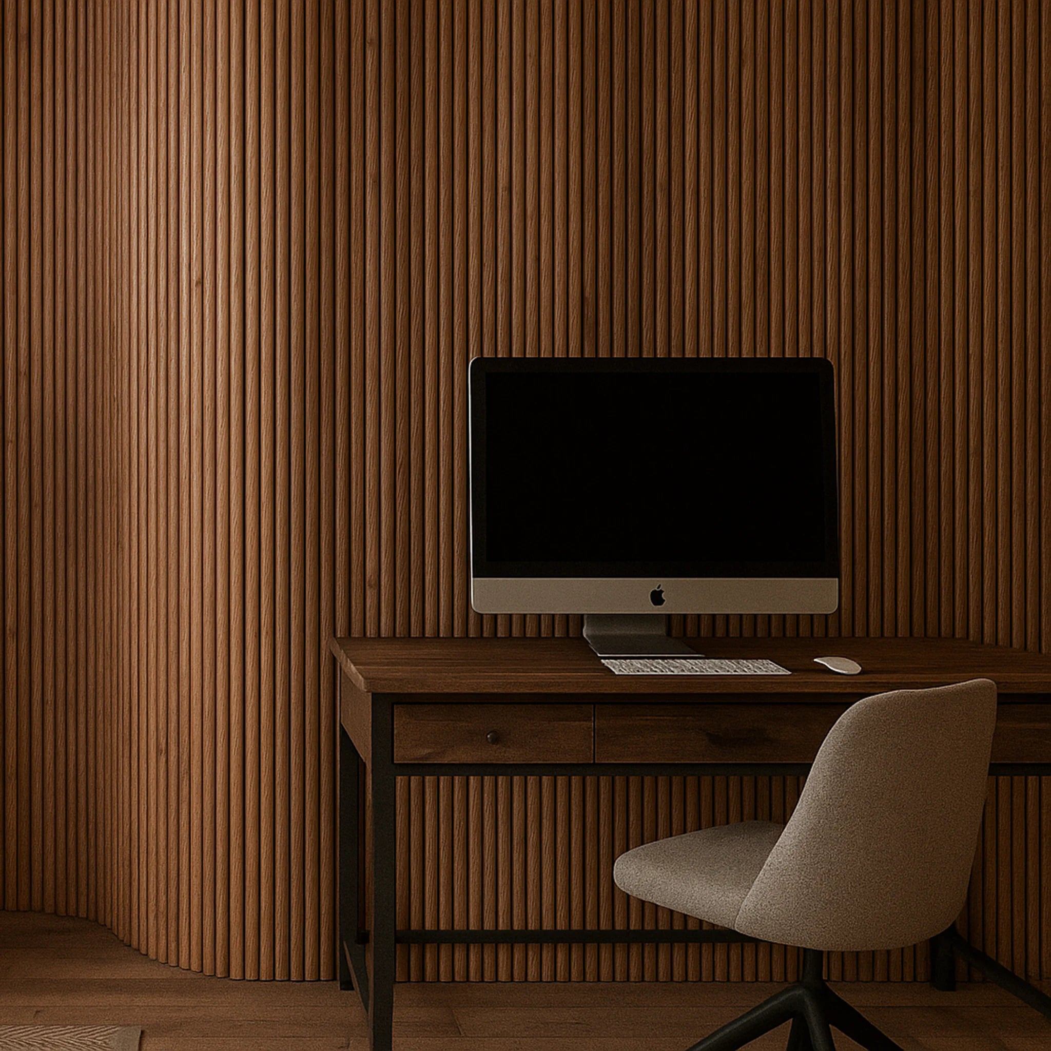 Natural Walnut Flexible Tambour Panels 120"