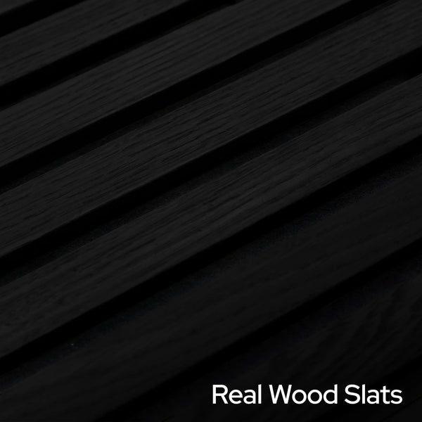 Garrison Midnight Oak Acoustic Slat Panels 120"