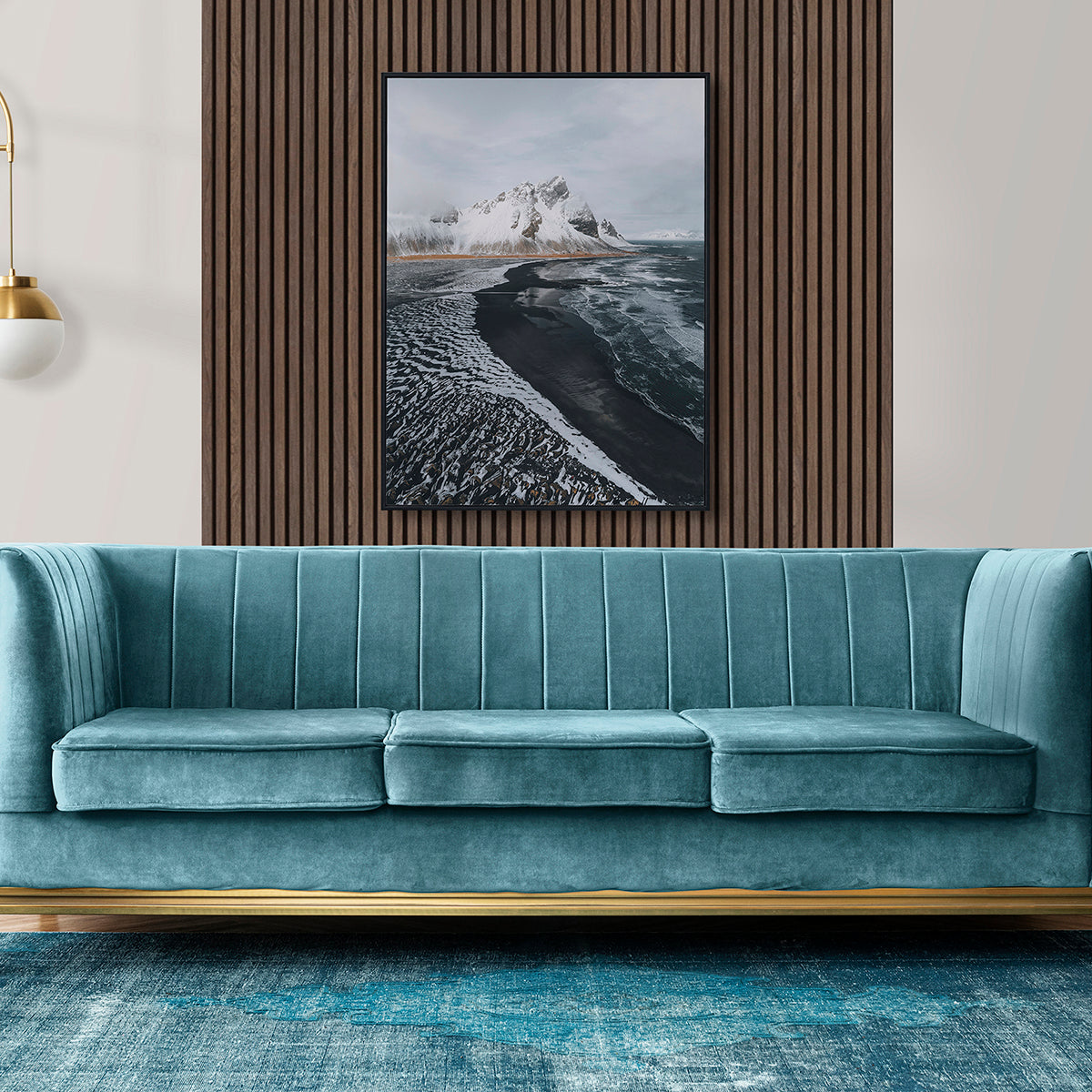Toasted Walnut Acoustic Slat Panels
