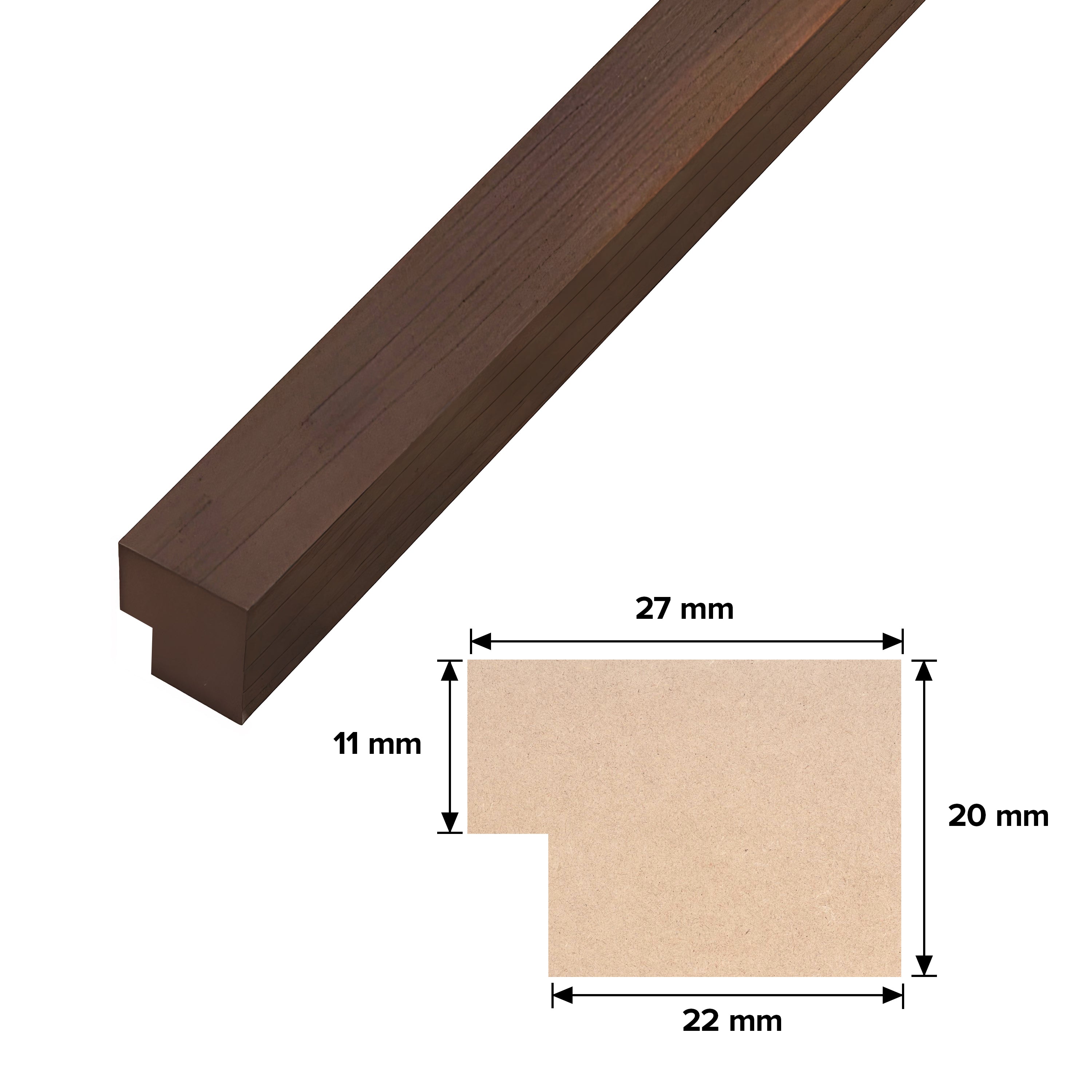 Toasted Walnut Trim