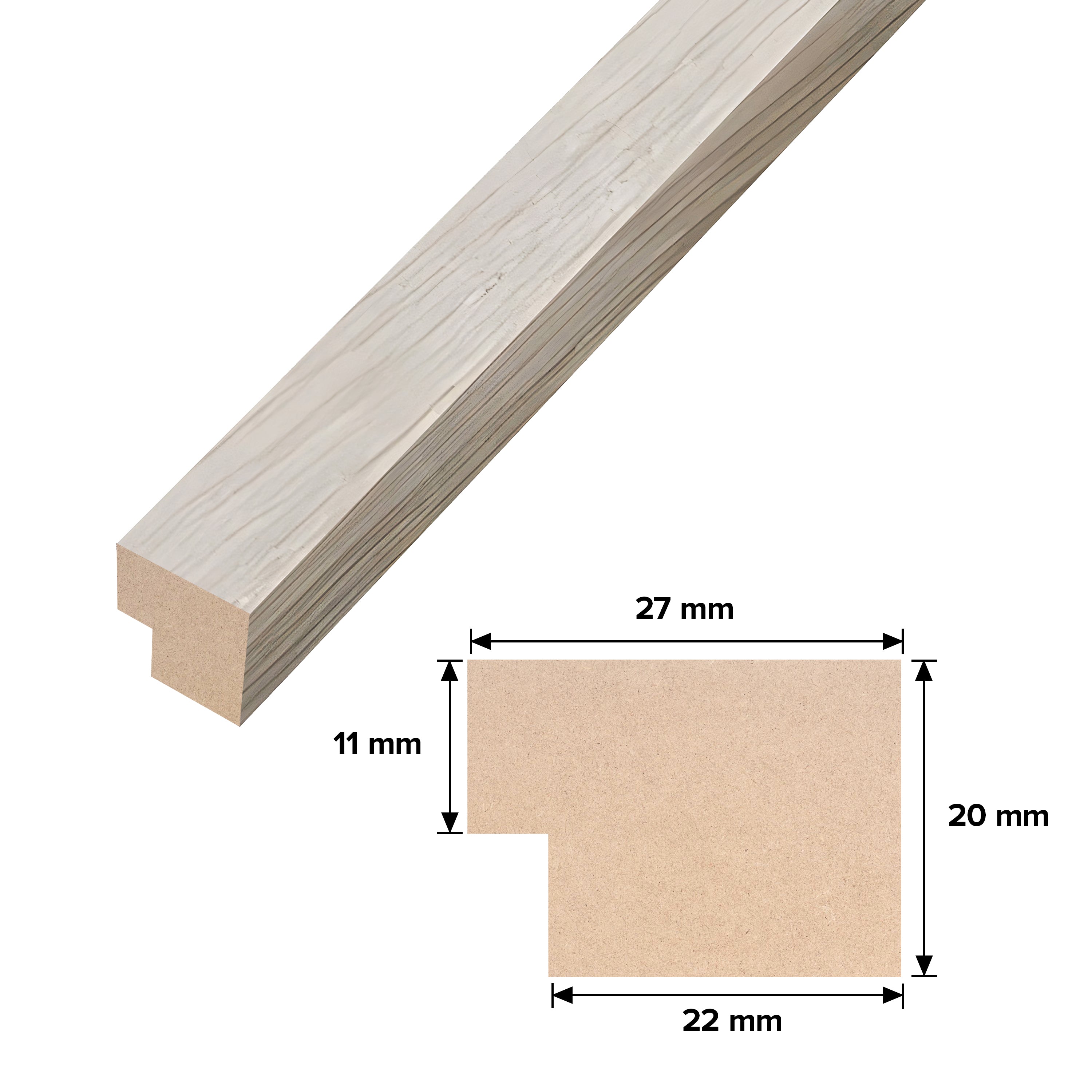 Parchment Oak Trim
