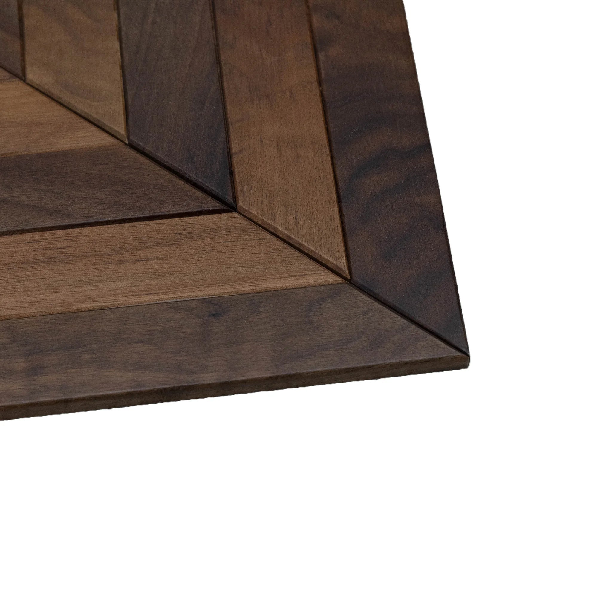 Natural Walnut Chevron Panels