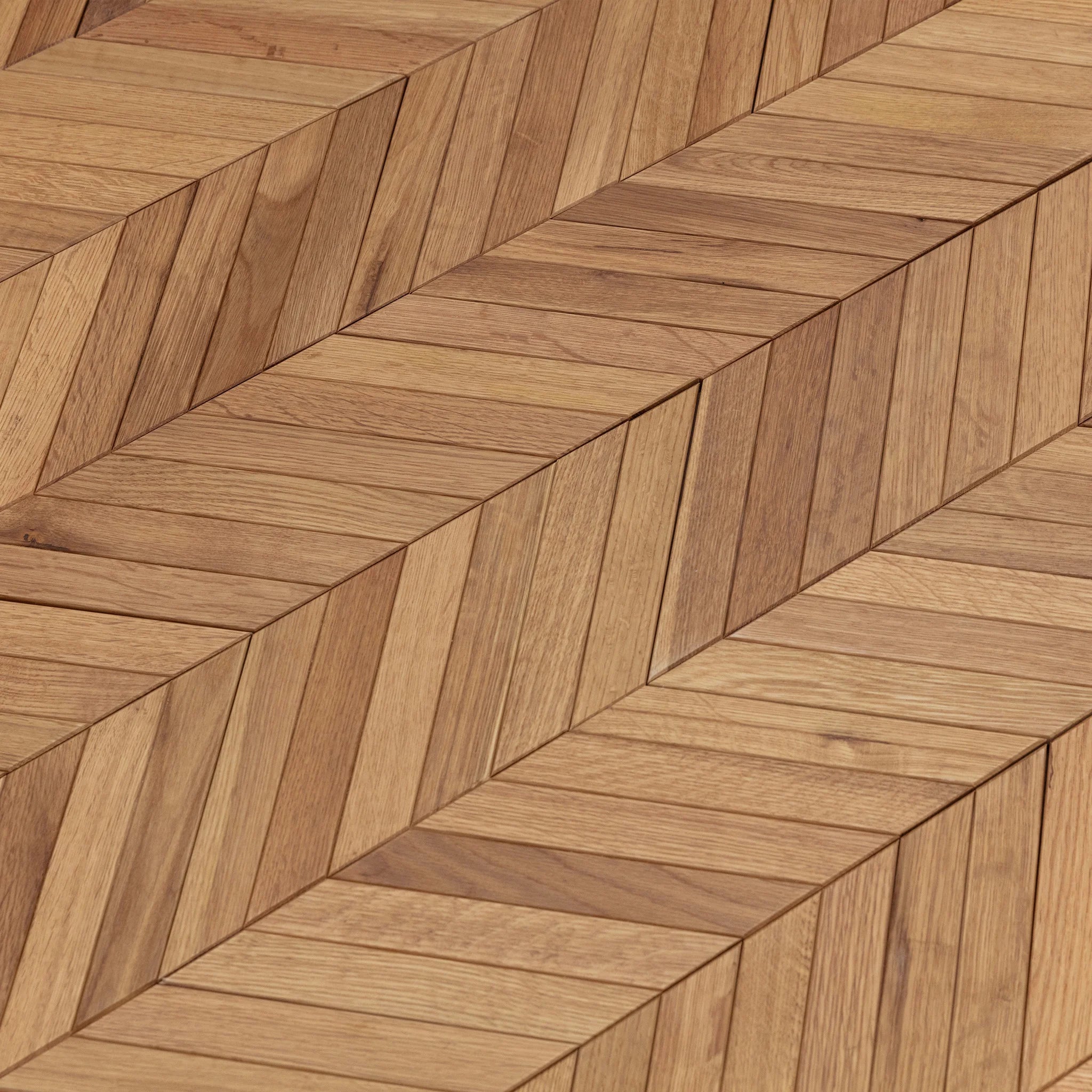 Natural Oak Chevron Panels