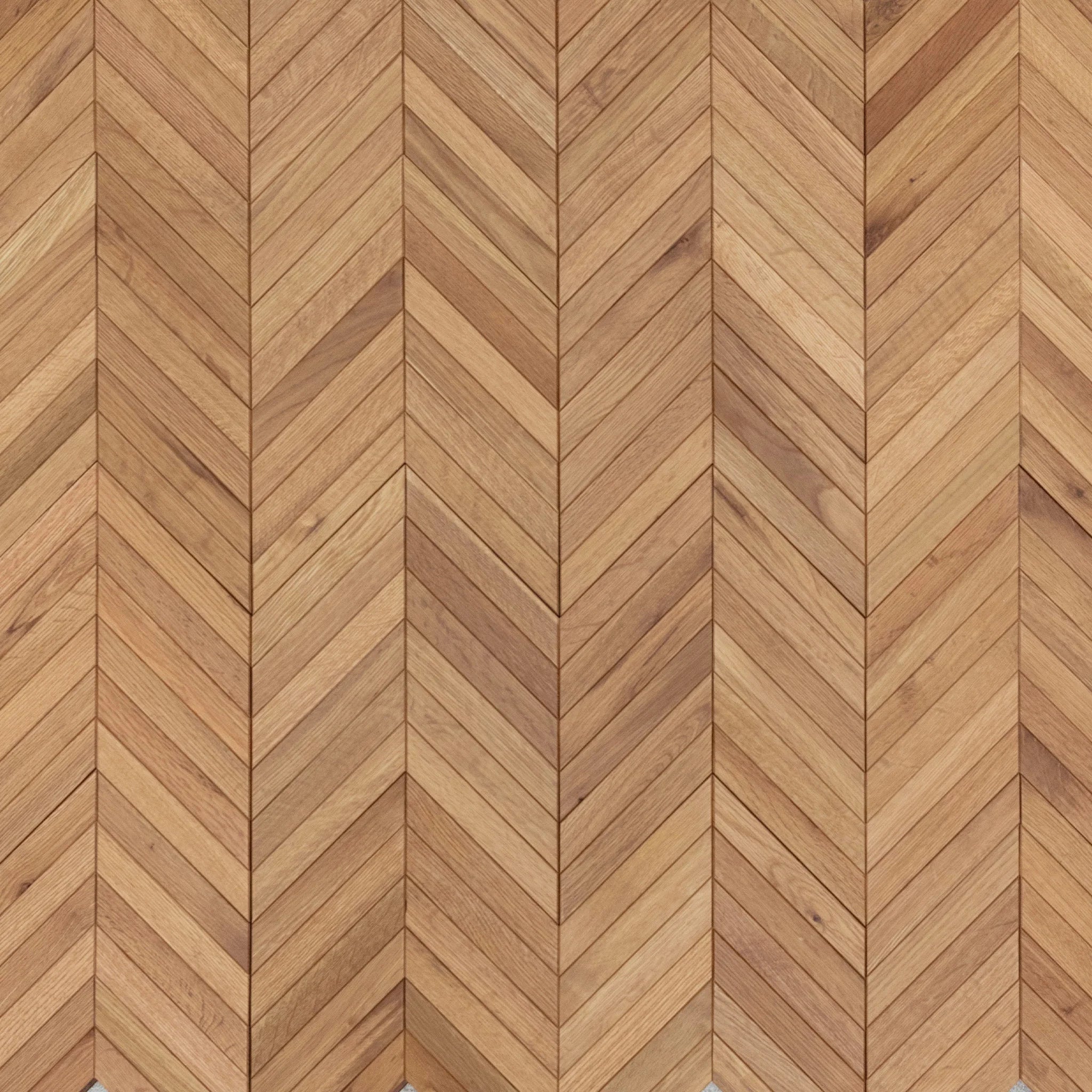 Natural Oak Chevron Panels