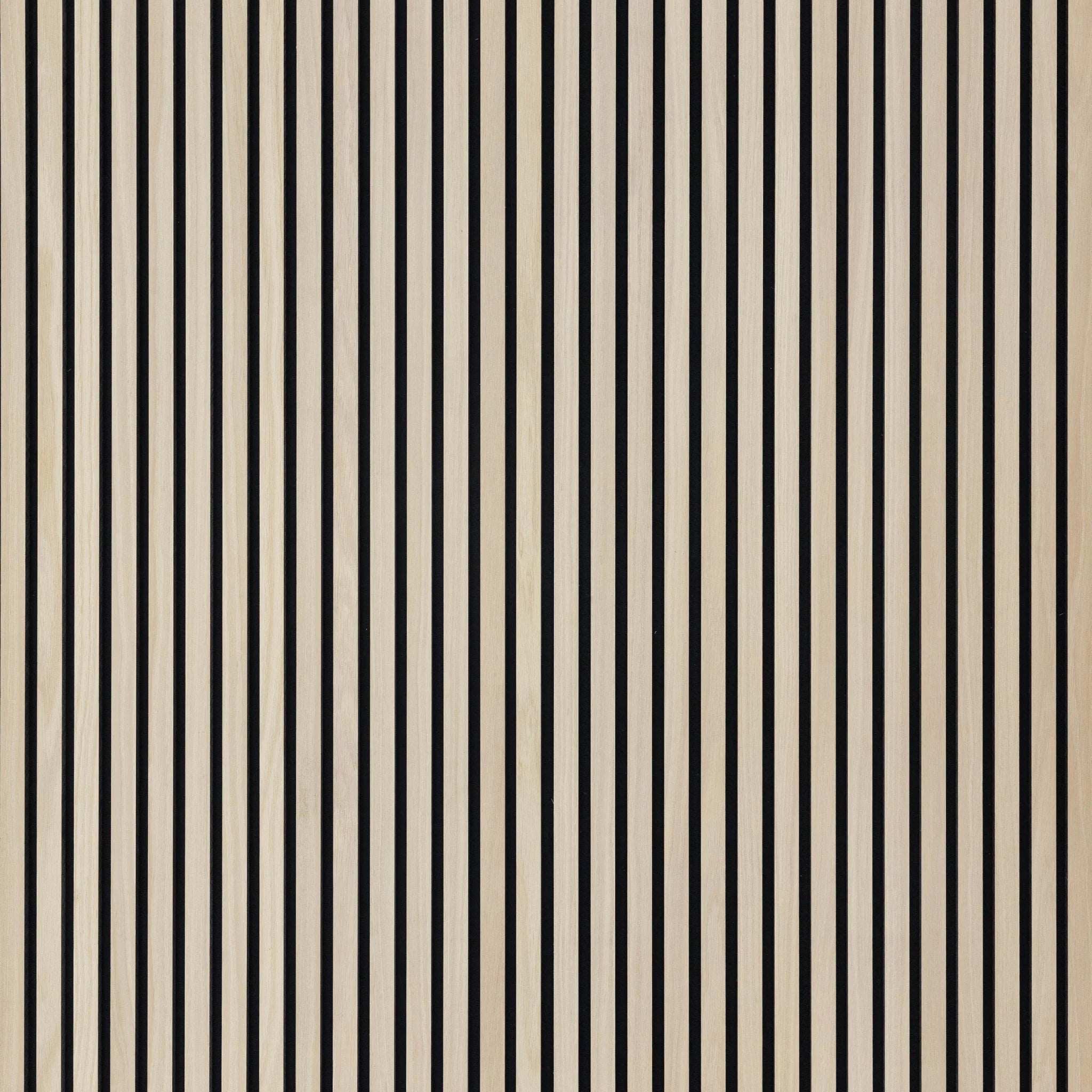 Unfinished Oak Acoustic Slat Panels 94.5" or 120"