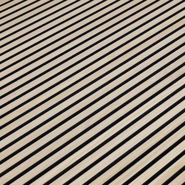 Raw Natural Oak Acoustic Slat Panels 94.5" or 120"