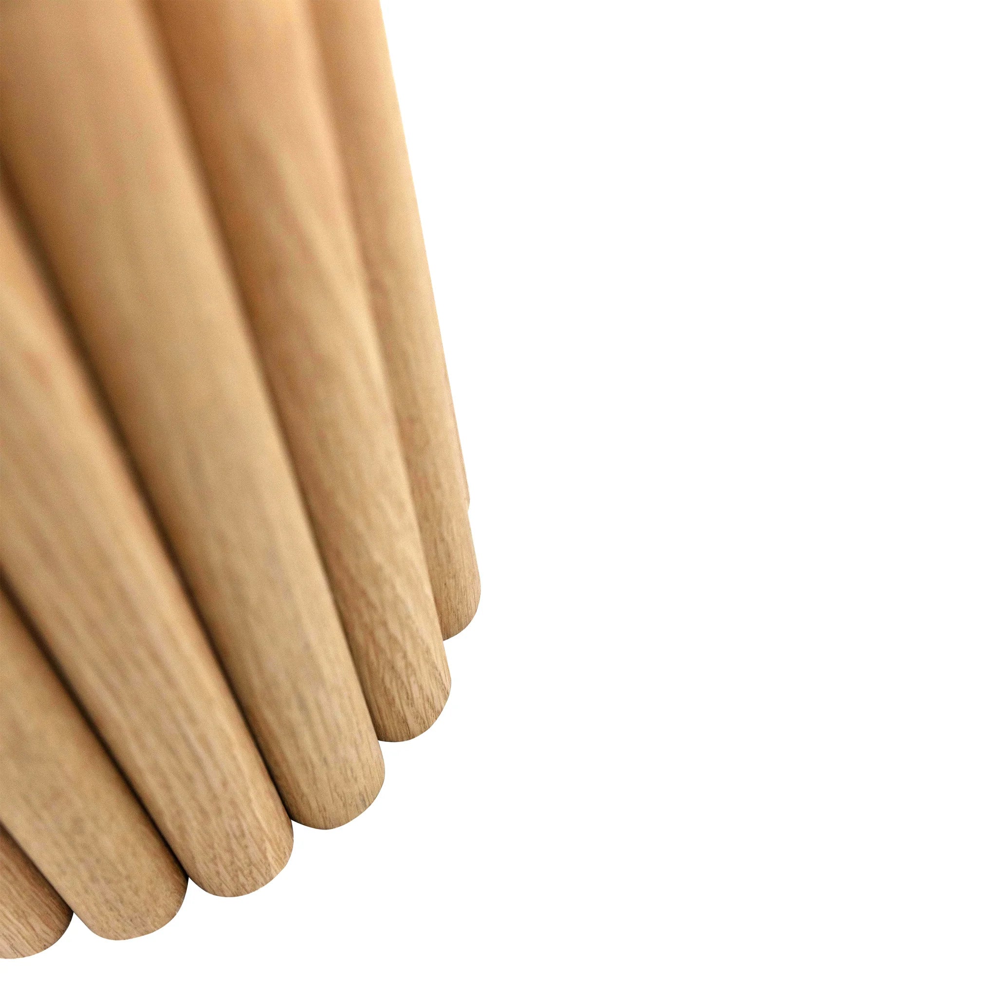 Natural Oak Flexible Tambour Panels 120"