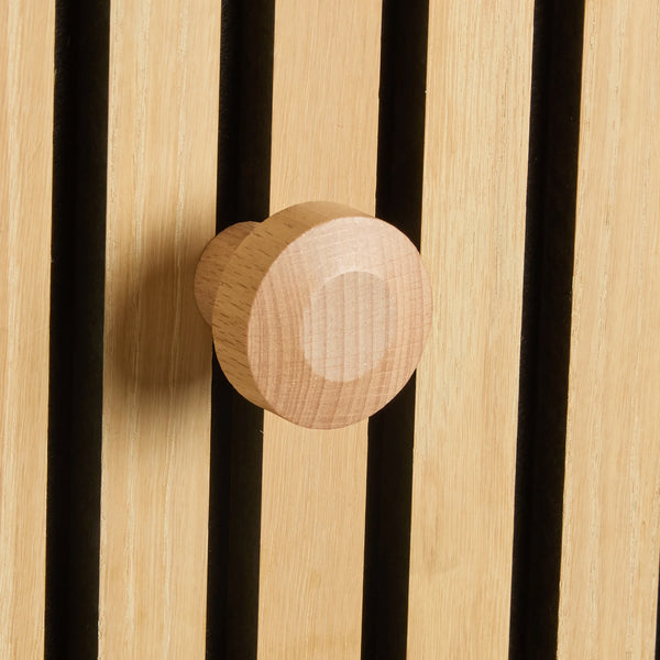 Wood Coat Hook 1.81"