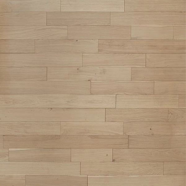Patterned wooden floor with horizontal planks