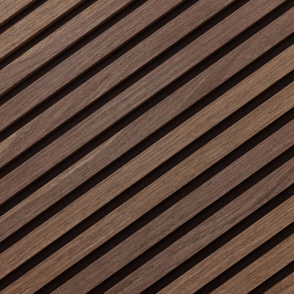 Toasted Walnut Acoustic Slat Panels 94.5"