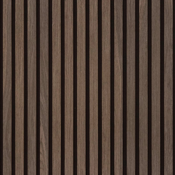 Toasted Walnut Acoustic Slat Tiles 23.6"
