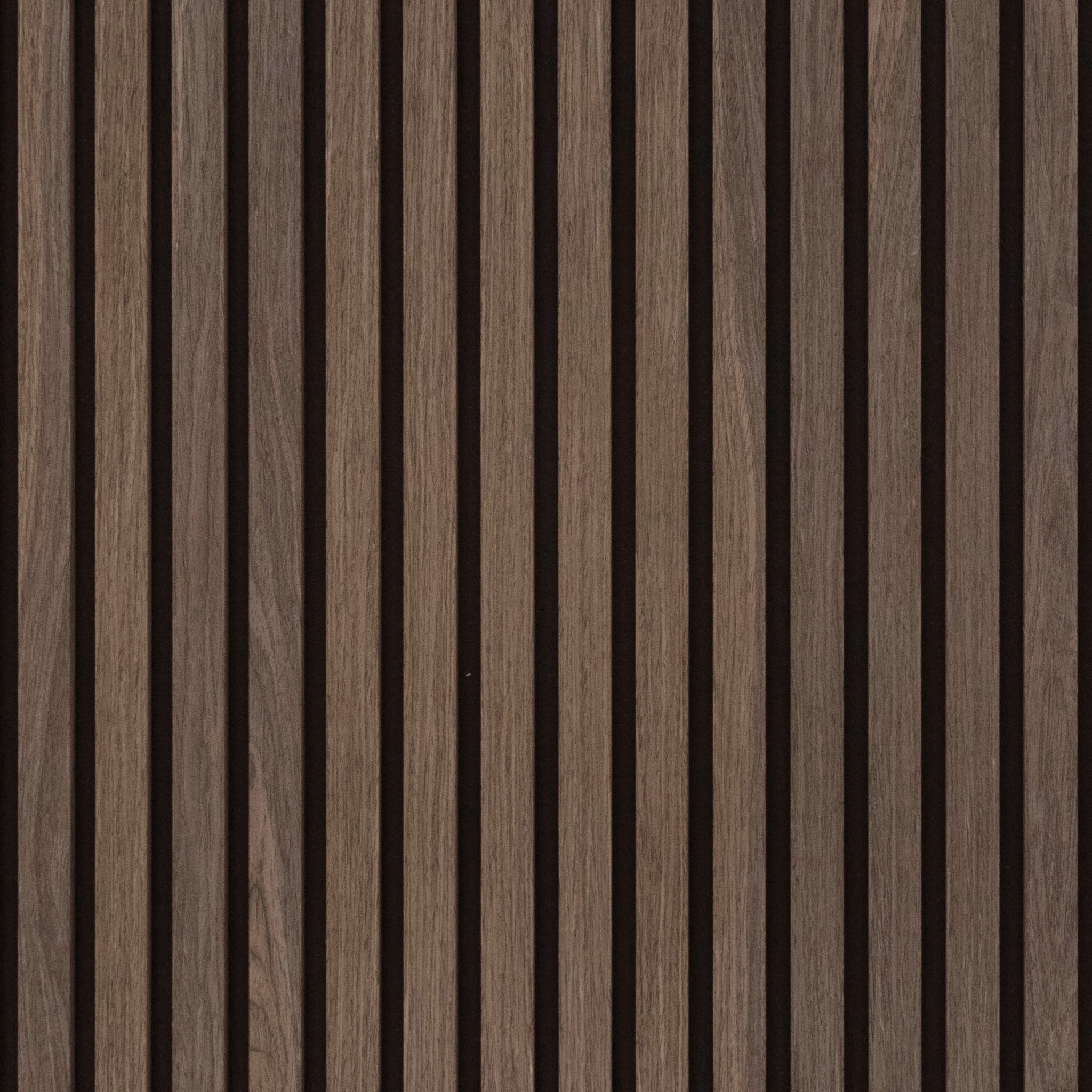 Toasted Walnut Acoustic Slat Tiles 23.6" Sample