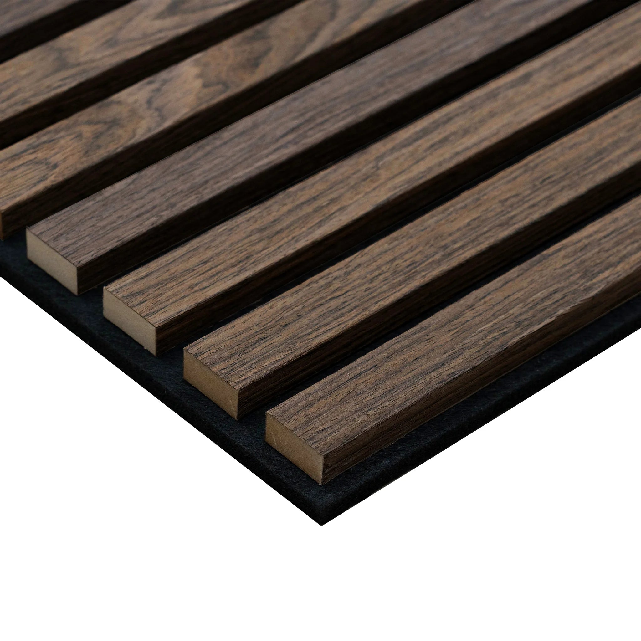 Toasted Walnut Acoustic Slat Tiles 23.6"