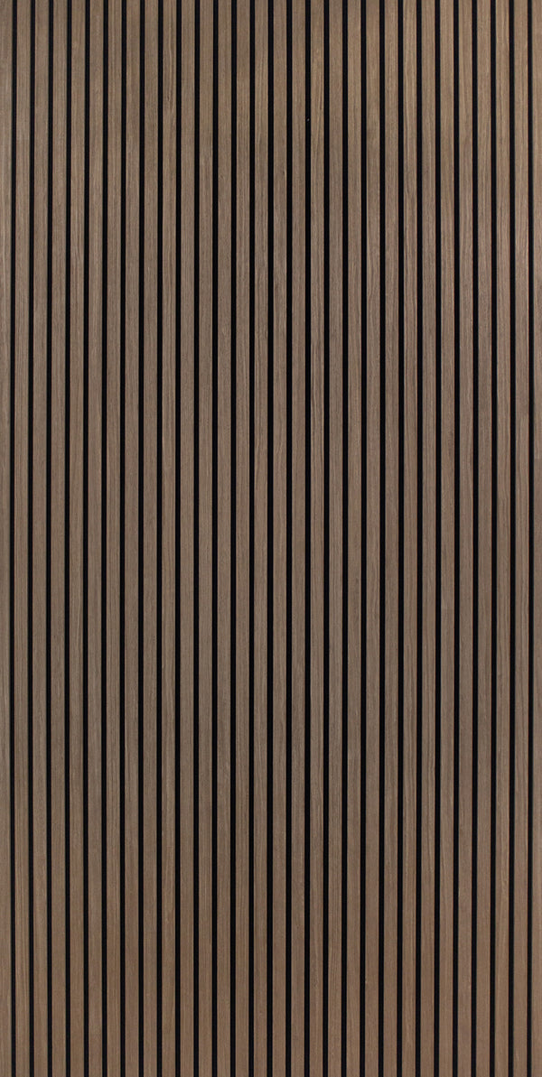 Warm Oak Acoustic Slat Panels 120"