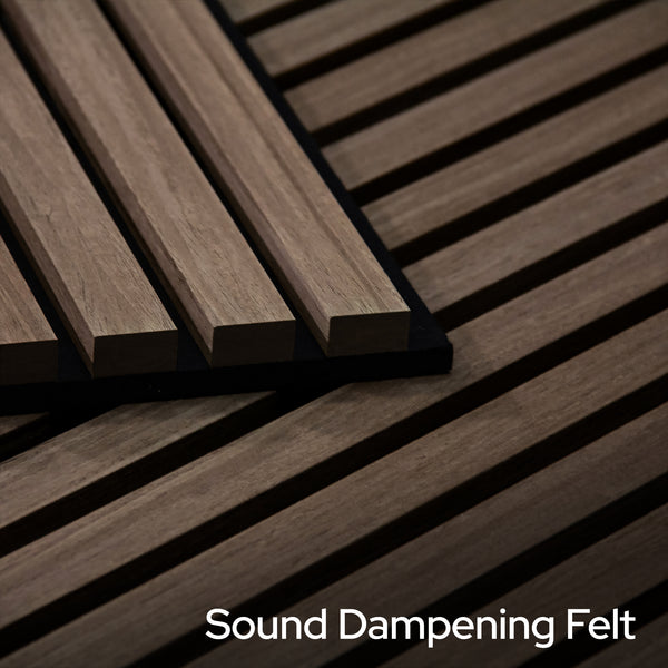 Garrison Warm Oak Acoustic Slat Panels 120"