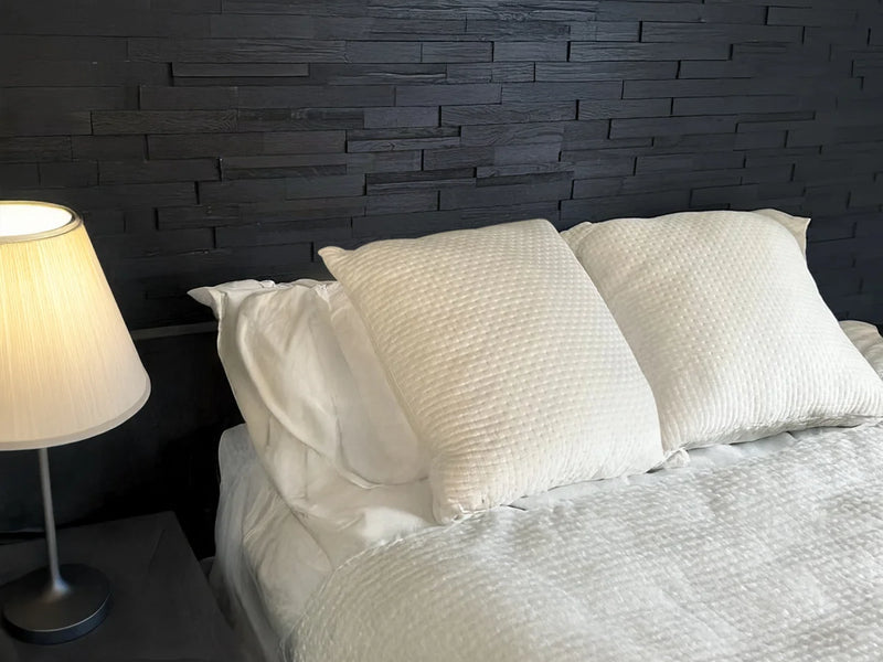 Ebony Oak 3D Stacked Wall Panels