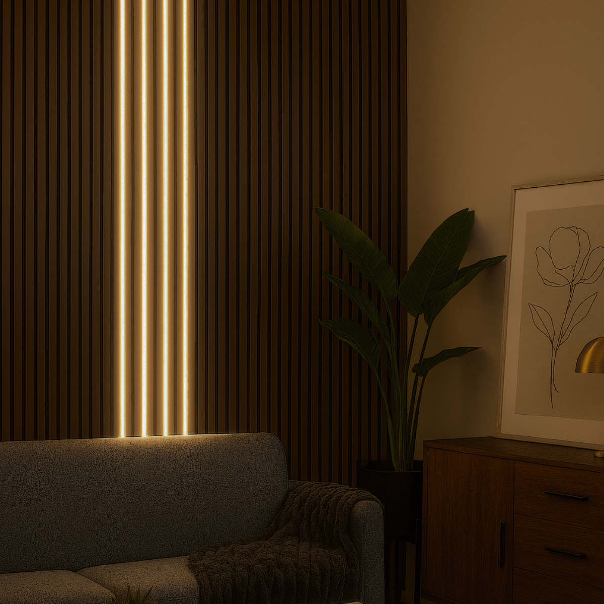 Luxe LED™ Slat Wall Light Kit