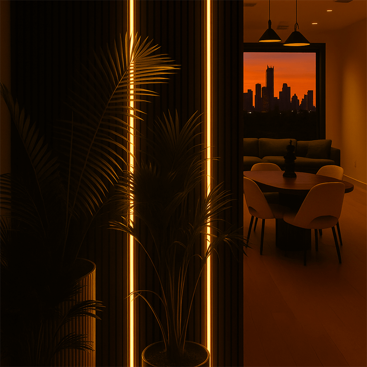 Luxe LED™ Slat Wall Light Kit