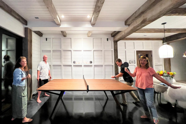 Luxury Black Walnut Ping Pong Table